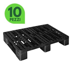 Pedana in plastica assemblabile brevettata Cleverpallet cm 60x80 Pezzi 10 552183_1
