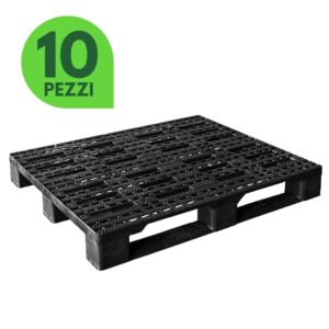 Pedana in plastica assemblabile brevettata Cleverpallet cm 80x120 Pezzi 10 552185_1