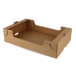 Cassetta In Cartone Plaform Colore Avana Multiuso Per Ortofrutta Per Agricoltura 550120_4