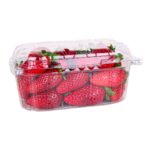 Vaschette in Plastica in PET cm 12.5x9x7.5 Con Coperchio 250 Gr Pezzi 900 550037_1