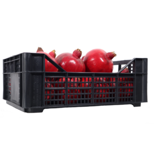 Cassetta Multiuso Per Ortofrutta Per Agricoltura Forata In Plastica Nera 550090_1
