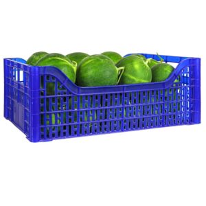 Cassetta Multiuso Per Ortofrutta Per Agricoltura Forata In Plastica Blu 550097_3