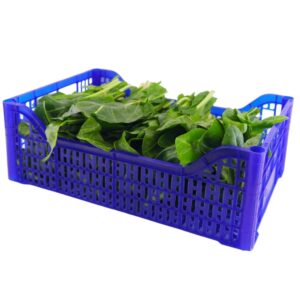 Cassetta Multiuso Per Ortofrutta Per Agricoltura Forata In Plastica Blu 550097_4